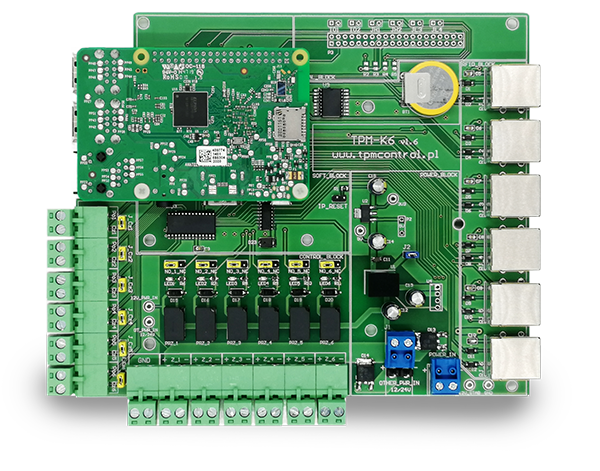 Kontroler TPM - K6 system kontroli dostępu