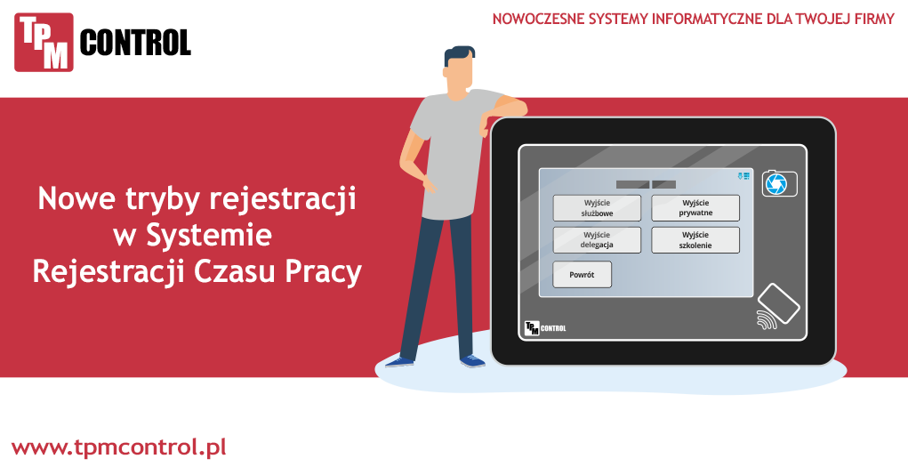 Czytnik dotykowy RD2 - nowe tryby rejestracji