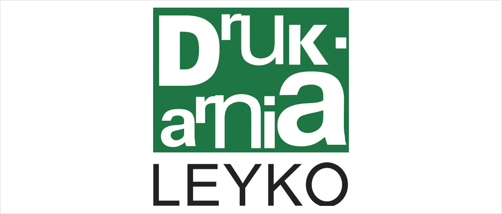 logotyp firmy Drukarnia Leyko